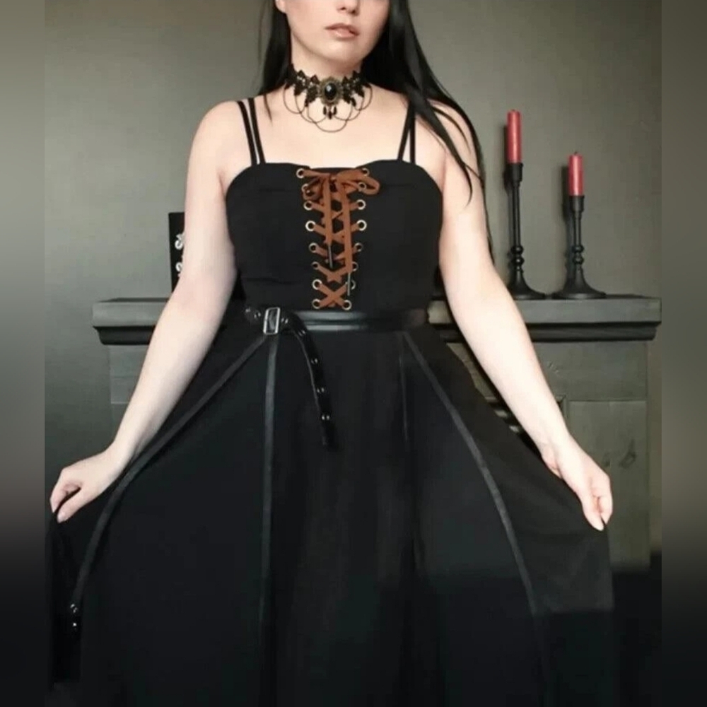 New Scarlet Darkness Black Dress Size Small
